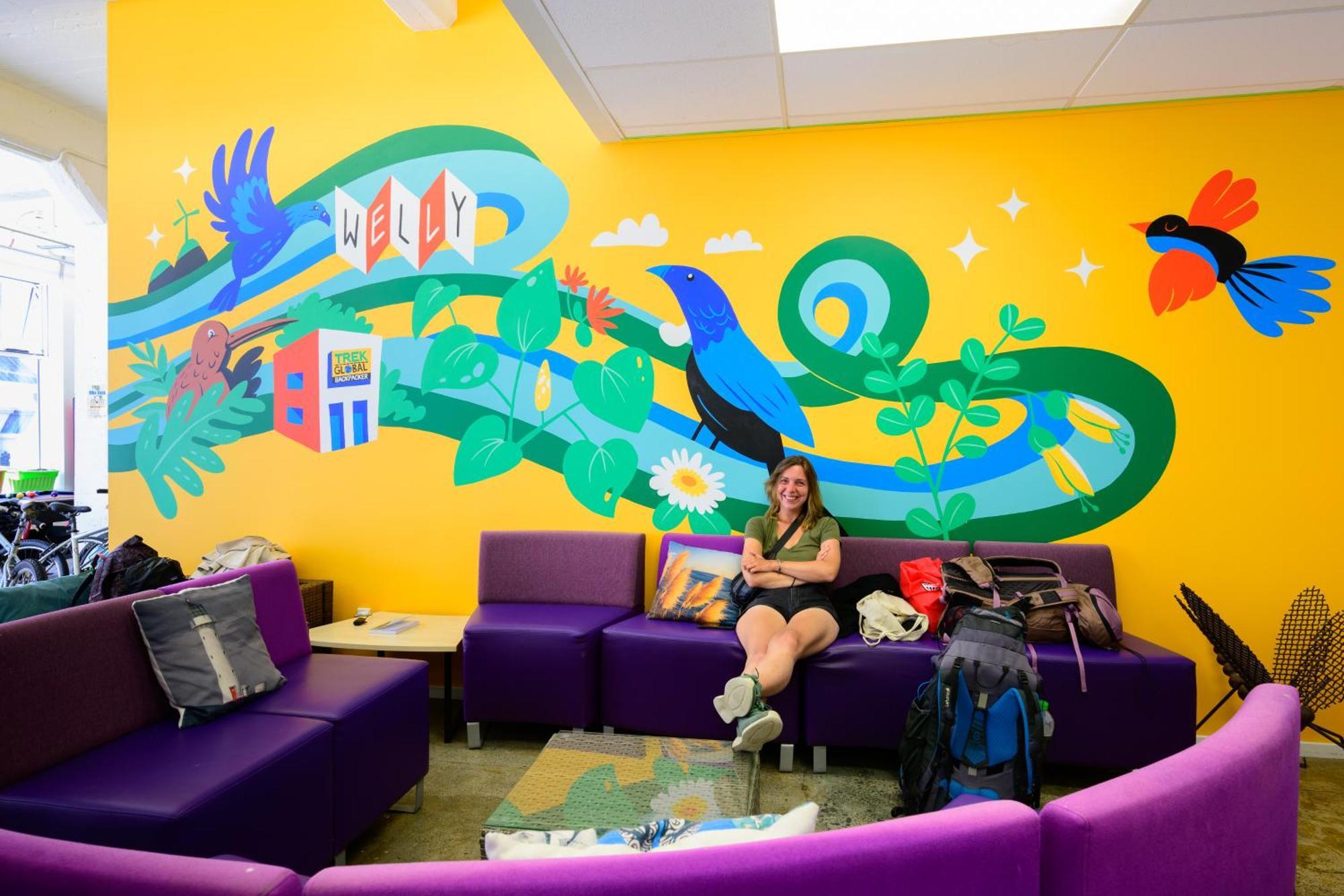 Trek Global Backpackers Hostel Wellington Exterior photo